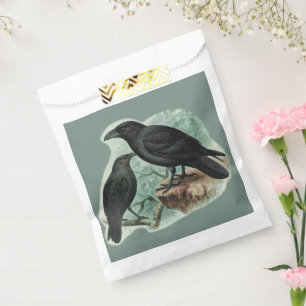 Corvids - Crows Blackbird Raven Favour Bags