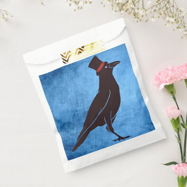 Corvids - Tophat Blackbird Raven Favour Bags (Sealed)