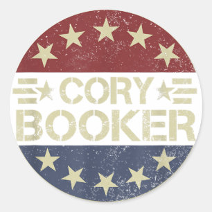 Cory Booker Filibuster New Jersey Proud Of Cory Bo Classic Round Sticker