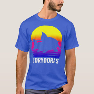 Corydoras Catfish Aquarium Fish Lovers Sunset T-Shirt