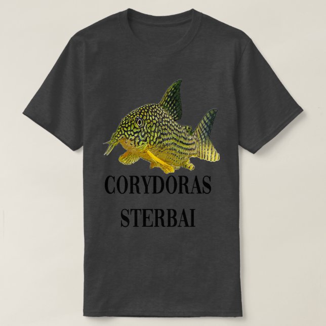 Corydoras Sterbai T-Shirt (Design Front)
