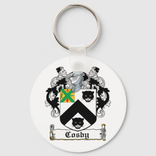 Cosby Family Crest Key Ring