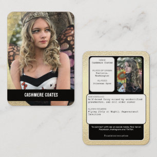 Coscards   Custom Cosplay Trading Cards
