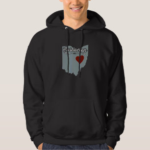 Coshocton Ohio OH City State USA Cute Souvenir Hoodie