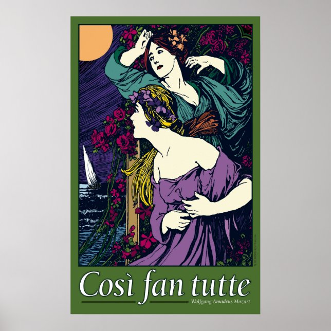 Così fan tutte, Opera Poster (Front)