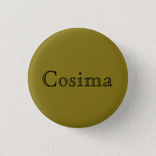 Cosima from Orphan Black open font text 3 Cm Round Badge