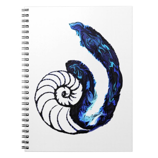 Cosima Tattoo Orphan Black Customisable Background Spiral Notebook (Front)