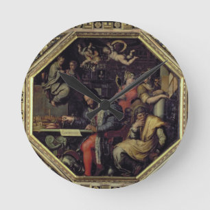 Cosimo I de' Medici (1519-74) planning the conques Round Clock