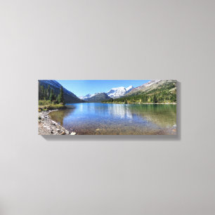 Cosley Lake Outlet - Glacier National Park Canvas Print