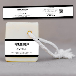 Cosmetic Bar Soap Belly Band Label Wrap Logo Invitation Belly Band
