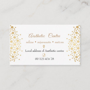 Cosmetic, beauty & make up centre business card