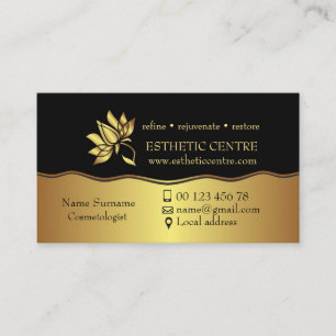 Cosmetic studio business card