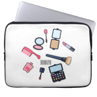 Cosmetics / make-up cartoon illustration