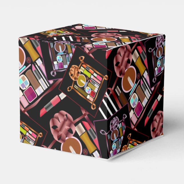 Cosmetics set favour box (Back Side)