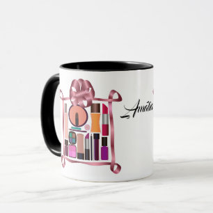 Cosmetics set mug