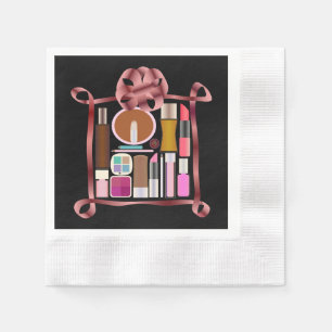 Cosmetics set napkin