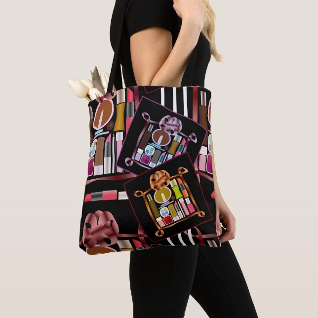 Cosmetics set tote bag (Close Up)