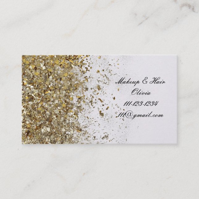 COSMETOLOGIST BUSINESS CARD (Front)