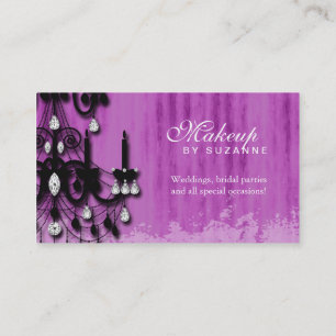 Cosmetologist Business Card Real Estate Makeup