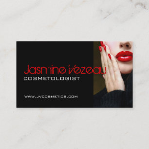 Cosmetologist Business Cards