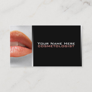 Cosmetologist Business Cards