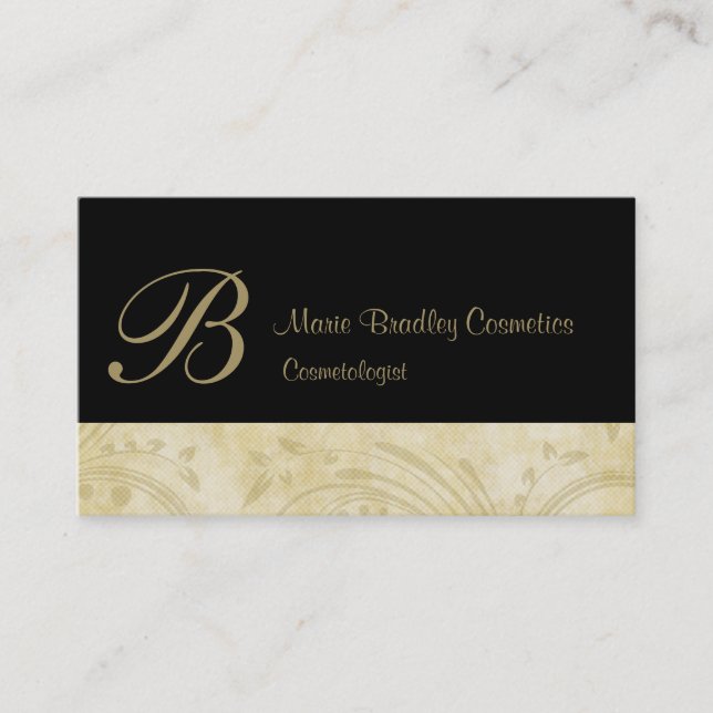 Cosmetologist Business Cards (Front)