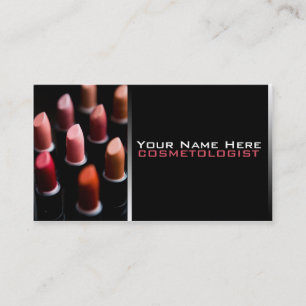 Cosmetologist Business Cards
