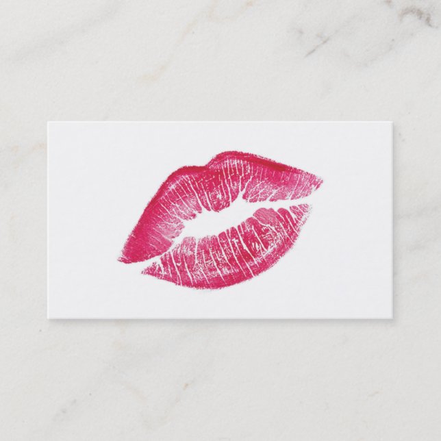 Cosmetologist Cosmetology Make-Up Artist Elegant Business Card (Front)