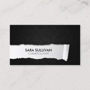 Cosmetologist Makeup Beautician Business Card