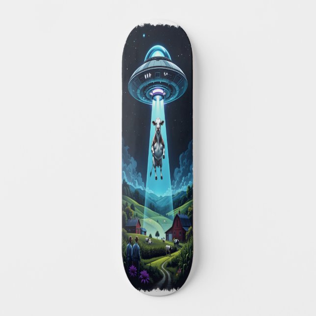 Cosmic Abduction Edition 3 Skateboard (Front)