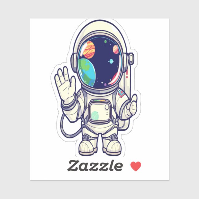 Cosmic Adventure Sticker Set – Outer Space Designs (Sheet)