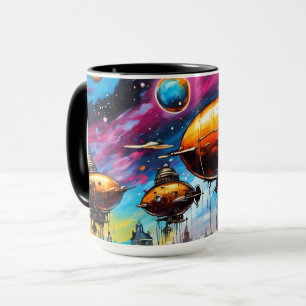 Cosmic Airship Mug