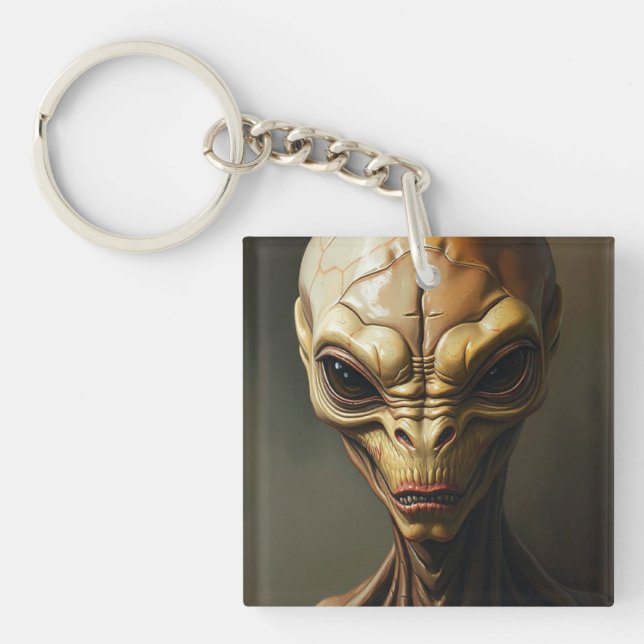 Cosmic Alien Explorer Key Ring (Front)