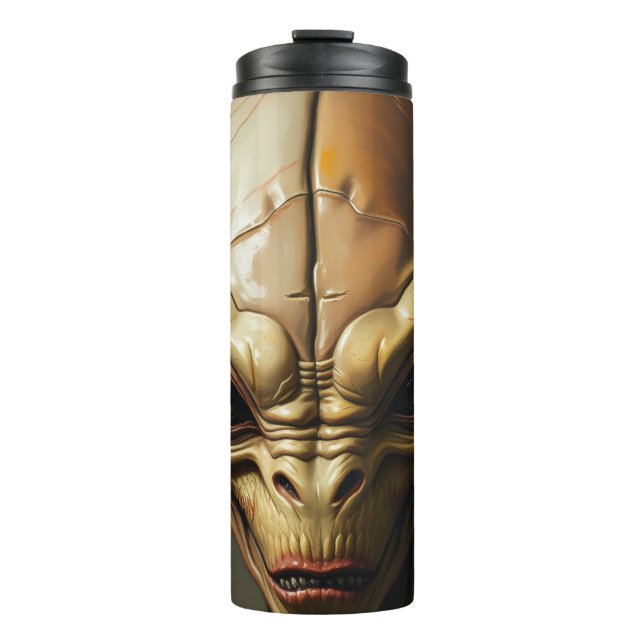 Cosmic Alien Explorer Thermal Tumbler (Front)