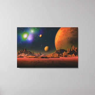 Cosmic awareness canvas print