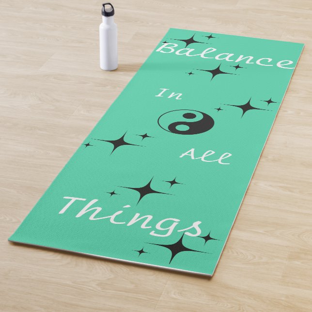 Cosmic Balance Yin-Yang Yoga Mat (In Situ)
