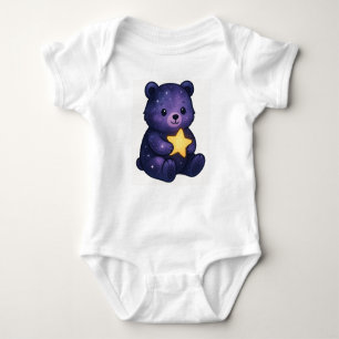 Cosmic Bear Infant Bodysuit – Star Hug Design