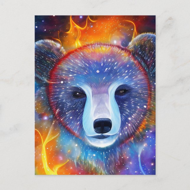 Cosmic Bear Postcard (Front)