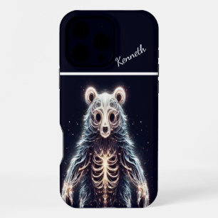 Cosmic Bear's Awakening iPhone 16 Pro Max Case