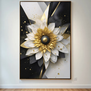 Cosmic Bloom Canvas Print