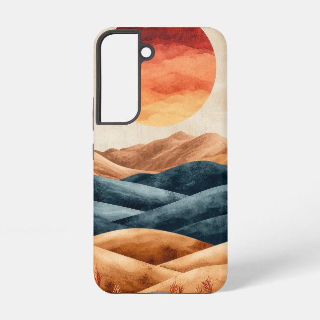 Cosmic Bloom Night Phone Case (Back)