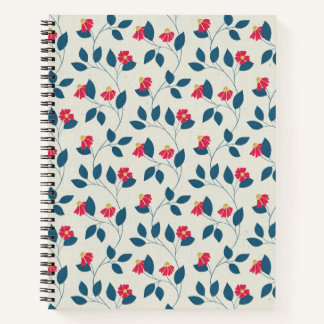 Cosmic Bloom Trailing Notebook