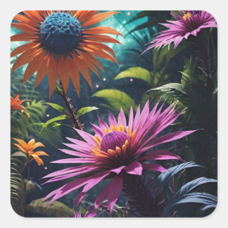 Cosmic Blossoms Sticker