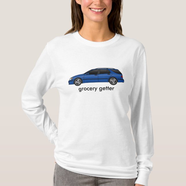 cosmic blue grocery getter T-Shirt (Front)