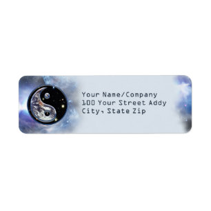 Cosmic Blue Yin Yang