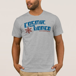 cosmic bongo snow flake t-shirt