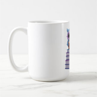 Cosmic Book Owl Coffee Mug