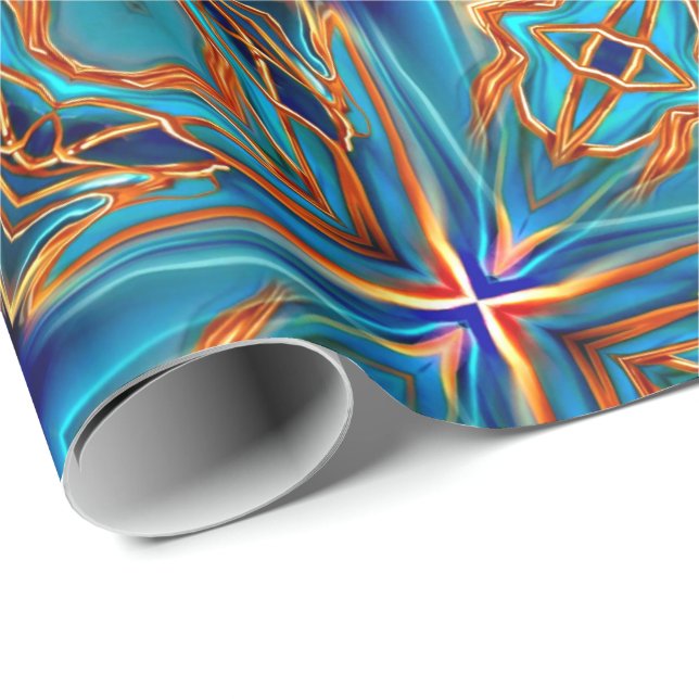 Cosmic Branches Super Nova Wrapping Paper (Roll Corner)