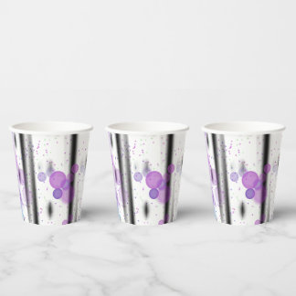 Cosmic Bubble Flow Paper Cups