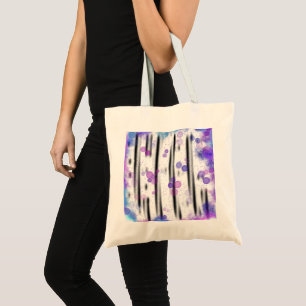 Cosmic Bubble Flow Tote Bag